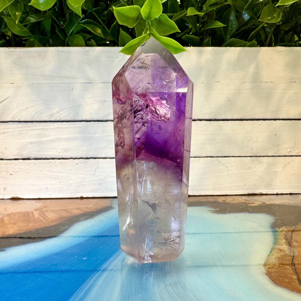 Brazilian Amethyst Polished Tower – 92 mm